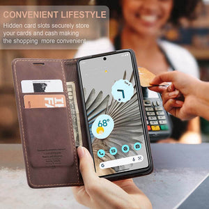 Casekis Retro Wallet Case For Pixel 7 Pro 5G
