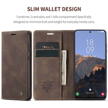 Load image into Gallery viewer, Casekis Retro Wallet Case For Galaxy S23 5G
