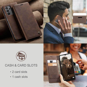 Casekis Retro Wallet Case For Galaxy A23 4G/5G
