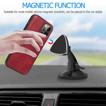 Load image into Gallery viewer, Casekis Magnetic Detachable 9 Cards Leather Phone Case Red
