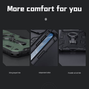 Casekis Camera Shield Armor Magnetic Phone Case Black
