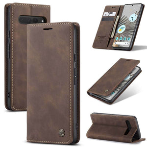 Casekis Retro Wallet Case For Pixel 7 Pro 5G