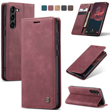 Load image into Gallery viewer, Casekis Retro Wallet Case For Galaxy S23 Plus 5G
