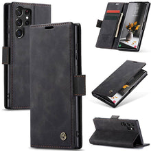 Load image into Gallery viewer, Casekis Retro Wallet Case For Galaxy S23 Ultra 5G

